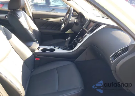 2024 Infiniti Q50 Luxe Awd z USA, uszkodzony, nr VIN JN1EV7BR9RM630670